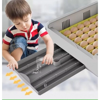 Chocadeira 36 Ovos Temperatura E Umidade Digital + Ovoscópio