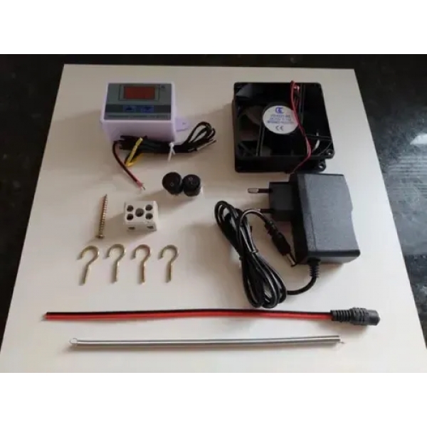 Kit Completo Para Aquecimento De Chocadeira Com Resistência