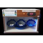 Chocadeira Compacta Para Pássaros Com 3 Ninhos