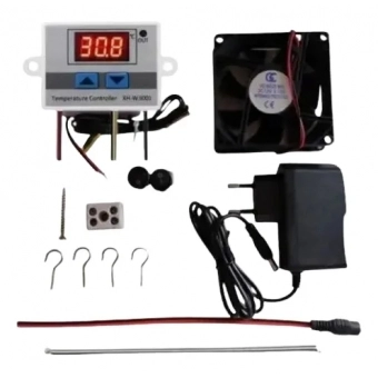 Kit Completo Para Aquecimento De Chocadeira Com Resistência