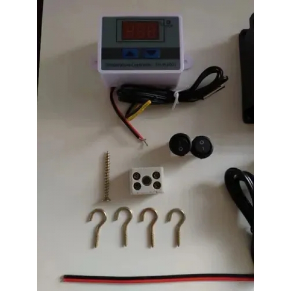 Kit Completo Para Aquecimento De Chocadeira Com Resistência