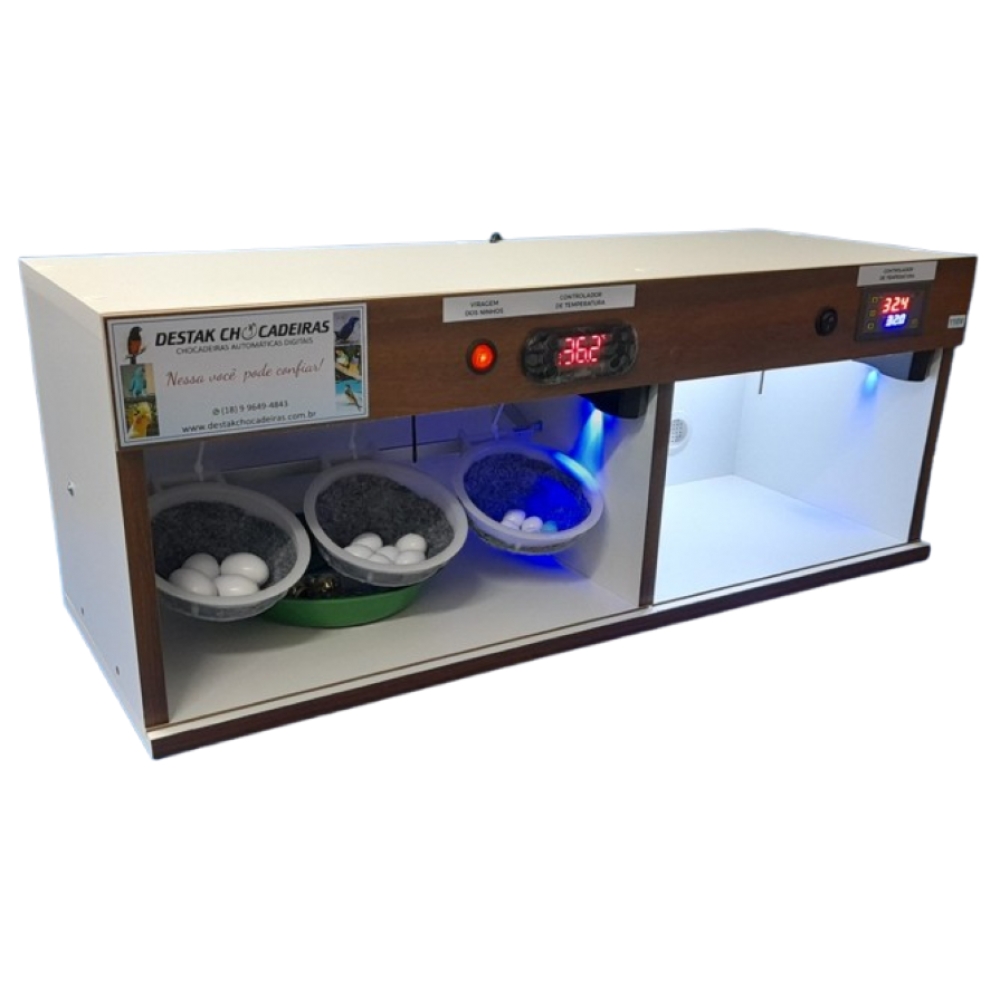 Chocadeira Para Pássaros + Estufa Para Filhotes